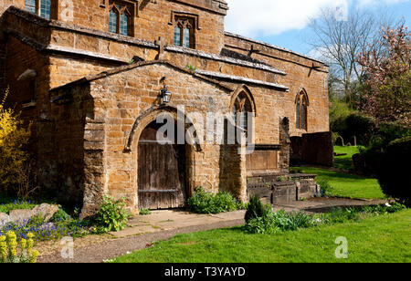 St. John the Baptist Church, Hornton, Oxfordshire, England, UK Stockfoto