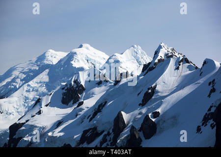 Antarktische Gletscher Landschaft auf Livingston Island, Teil des South Shetland Inseln, Antarktis. Stockfoto