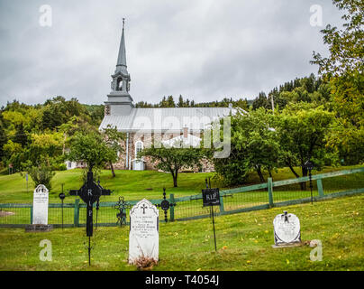 SAGUENAY, QUEBEC - 18. September 2018: Saguenay ist eine Stadt in der Saguenay Lac-Saint-Jean Region von Quebec. Seine Wirtschaft ist immer noch stark in der Tour geroutet Stockfoto