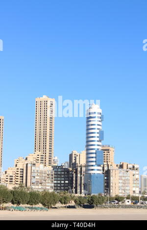 Kuwait Natur Schönheit bei Tag und Nacht Stockfoto