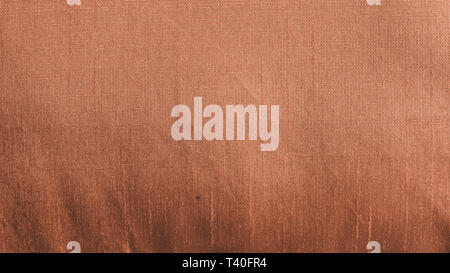 Close up Abstract aus Seide oder Satin Stoff Hintergrund der Leinwand textile Der leichte Stoff mit Kreuz und Wellenmuster für jede Gelegenheit. Natürlich können Stockfoto