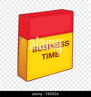 Veranstalter-Planer-Symbol, Cartoon-Stil Stock Vektor