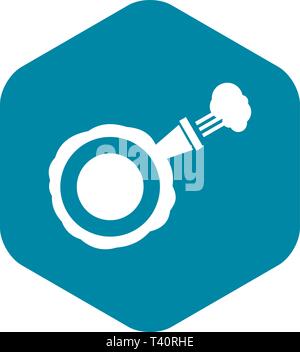 Furzkissen Sie einfachen Stil-Ikone Stock Vektor