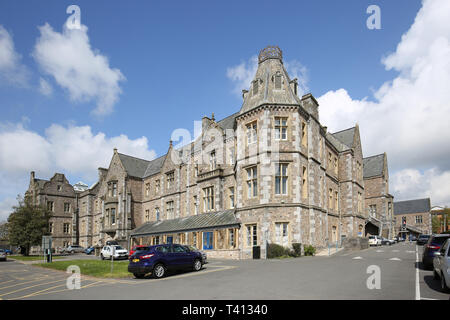 Royal Devon und Exeter Hospital. Zeigt Wonford House, der original viktorianischen Gebäude jetzt Klinik für psychische Gesundheit Dienstleistungen verwendet Stockfoto