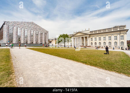 Kassel, Deutschland - 15. Juni 2017: Die "Documenta" in Kassel findet alle fünf Jahre statt und dauert drei Monate. Stockfoto