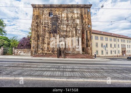 Kassel, Deutschland - 15. Juni 2017: Die "Documenta" in Kassel findet alle fünf Jahre statt und dauert drei Monate. Stockfoto