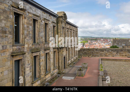 Cholmley Haus, eine alte Bankett- Haus, das heute das Museum für Whitby Abbey. Eine bekannte historische Stätte, an der Küste von North Yorkshire. Stockfoto