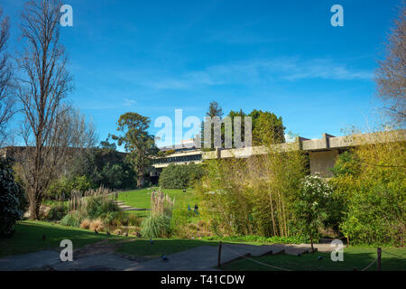 Das Museum Calouste Gulbenkian in Lissabon, Portugal Stockfoto