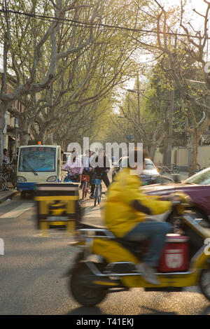 Shanghai French Concession area Stockfoto