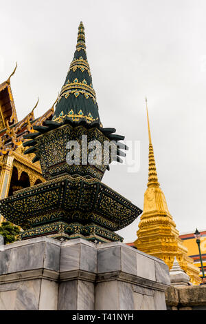 Teil der Grand Palace in Bangkok, Thailand. Stockfoto