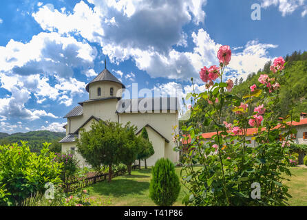 Kloster Moraca in Montenegro Stockfoto