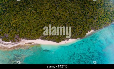 Antenne Landschaft der Insel Sansibar pungume Stockfoto