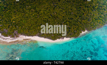 Antenne Landschaft der Insel Sansibar pungume Stockfoto