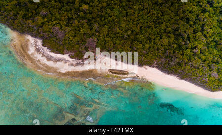 Antenne Landschaft der Insel Sansibar pungume Stockfoto
