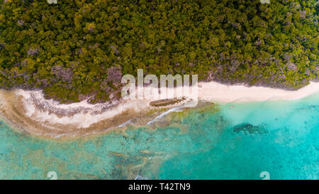 Antenne Landschaft der Insel Sansibar pungume Stockfoto