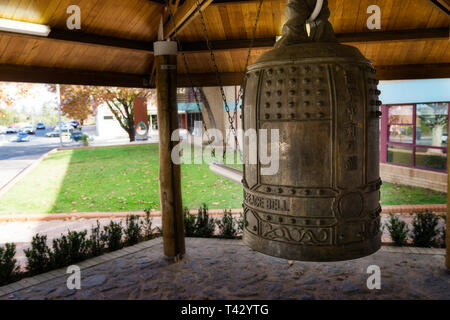 Die australische World Peace Bell, Cowra NSW Stockfoto