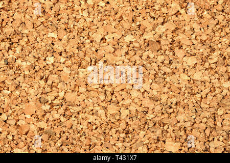 In der Nähe von Leer Naturkork board Textur Stockfoto