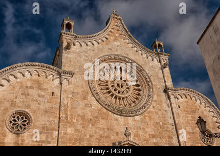 Madonna Della Greca Kirche, Lecce, Apulien, Italien Es ist die älteste Kirche in Locorotondo, zunächst zwischen VII und VIII Jahrhundert gebaut und dann Stockfoto