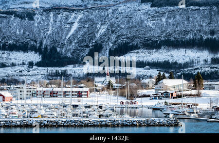 Nesna, Nordland, Norwegen Stockfoto