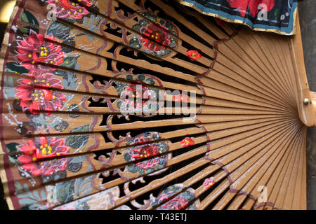 Spanisch in Granada Ventilator detail Stockfoto