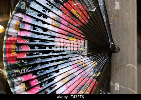 Spanisch in Granada Ventilator detail Stockfoto