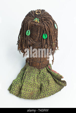 Stamm Puppe von Süden, Cunene, Angola Stockfoto