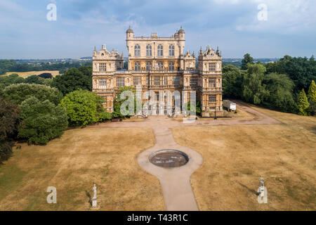 Renaissance Palast, Wallaton Hall, die im 16. Als Land von Elisabeth I., umgeben von einem großen öffentlichen Park gebaut. Jetzt ist es öffentlich von Nott im Besitz Stockfoto