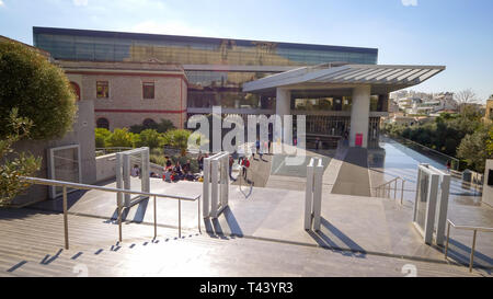 Akropolis-museum in Athen, Griechenland Stockfoto