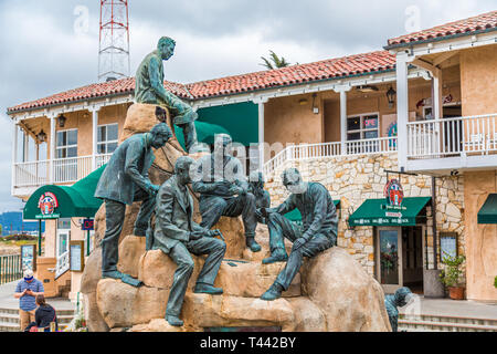 MONTEREY, Kalifornien - 13. Mai 2016: Monterey hat Künstler seit dem späten 19. Jahrhundert und viele berühmte Maler und Schriftsteller angezogen haben gelebt. Stockfoto