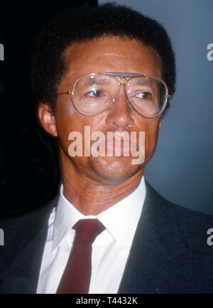 Arthur Ashe ca. 1980 Foto's von John Barrett/PHOTOlink Stockfoto