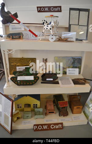 Debach Airfield Museum, 493Rd Bomb Group, Suffolk, Großbritannien. Haus der Helton's Hellcats Station 152 USAAF 1944-45 durch die amerikanische Army Air Force belegt 8. Stockfoto