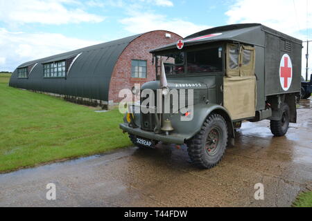 Debach Airfield Museum, 493Rd Bomb Group, Suffolk, Großbritannien. Haus der Helton's Hellcats Station 152 USAAF 1944-45 durch die amerikanische Army Air Force belegt 8. Stockfoto