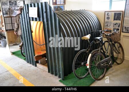 Debach Airfield Museum, 493Rd Bomb Group, Suffolk, Großbritannien. Haus der Helton's Hellcats Station 152 USAAF 1944-45 durch die amerikanische Army Air Force belegt 8. Stockfoto