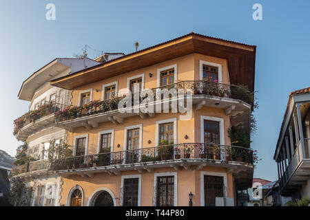 Panama City, Panama Altstadt, Weltkulturerbe seit 1997. Stockfoto