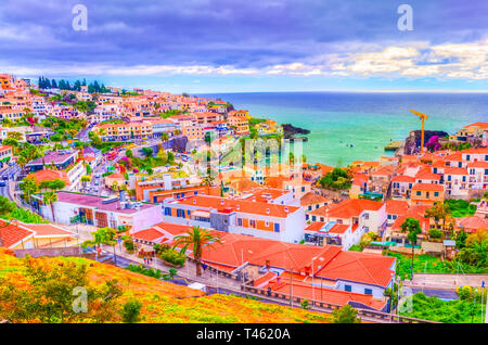 Camara de Lobos, Madeira, Portugal Stockfoto
