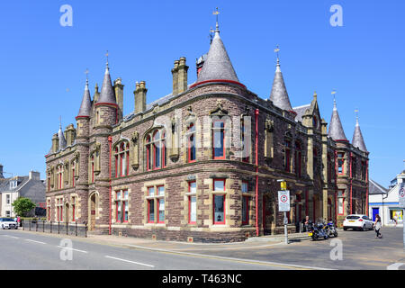 Stornoway Rathaus, South Beach, Stornoway auf der Insel Lewis, Äußere Hebriden, Na h-eileanan Siar, Schottland, Vereinigtes Königreich Stockfoto