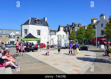 Cromwell Street Quay, Stornoway auf der Insel Lewis, Äußere Hebriden, Na h-eileanan Siar, Schottland, Vereinigtes Königreich Stockfoto