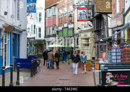 George Street Shop, Altstadt hastings, East sussex, großbritannien Stockfoto