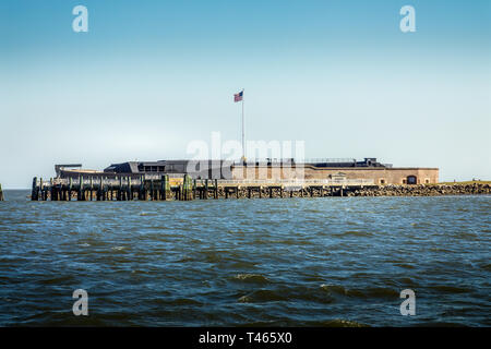 Ford Sumter National Monument Stockfoto