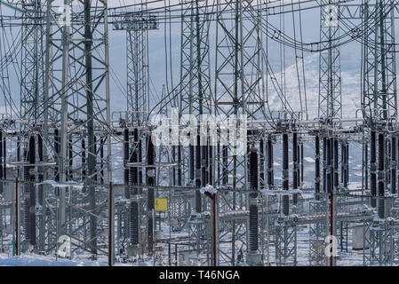 Konzept. Einsparungen bei den Energiekosten. Stockfoto