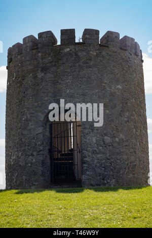 Leuchtfeuer in einer alten Windmühle, bergauf, Weston-super-Mare, North Somerset, VEREINIGTES KÖNIGREICH Stockfoto