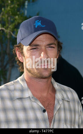 LOS ANGELES, Ca. 11. August 2003: Schauspieler Luke Perry an Weltpremiere in Hollywood, des offenen Bereichs. Stockfoto