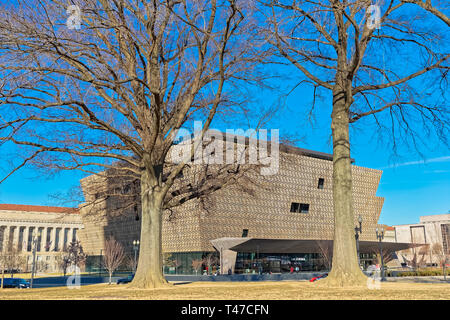 Nationalmuseum für Afrikanische Amerikanische Geschichte und Kultur in Washington DC, USA Stockfoto