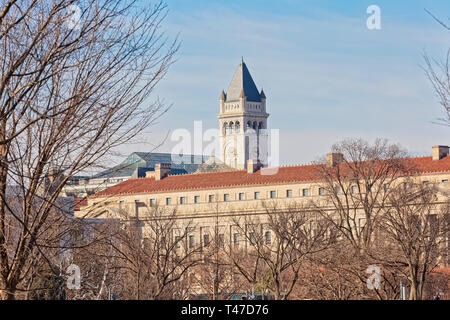 Turm der Alten Post Gebäude in Washington DC Stockfoto