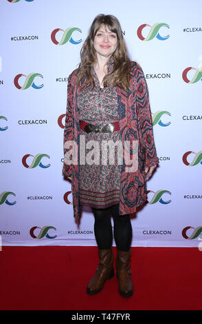 April 13, 2019 - Las Vegas, NV, USA - 13. April 2019 - Las Vegas, NV-Amber Benson. 2019 ClexaCon Cocktails für den Wandel im Tropicana Hotel. Photo Credit: MJT/AdMedia (Credit Bild: © Mjt/AdMedia über ZUMA Draht) Stockfoto