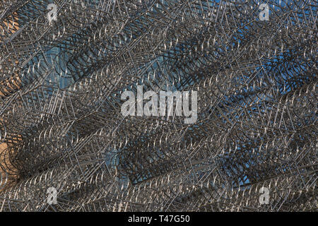 AI Weiwei's 'Bicycles Forever' in Austin, Texas Stockfoto