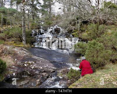 Schottland: Dundreggan Immobilien Stockfoto