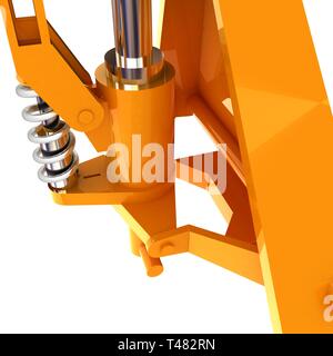 Abstrakte technische Montage Stockfoto