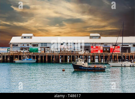 MONTEREY, Kalifornien - 13. Mai 2016: Monterey hat Künstler seit dem späten 19. Jahrhundert und viele berühmte Maler und Schriftsteller angezogen haben gelebt. Stockfoto