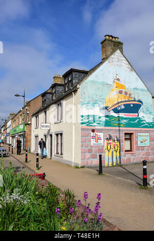 Invergordon High Street, Invergordon, Highland, Schottland, Vereinigtes Königreich Stockfoto